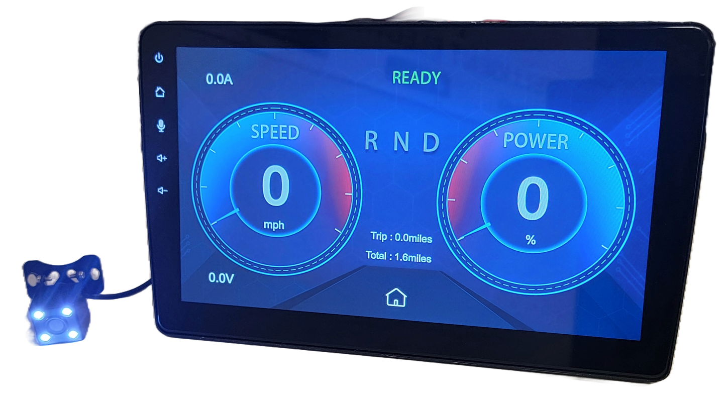 Navitas 10" Vehicle Display – Smart Touchscreen for Your Golf Cart