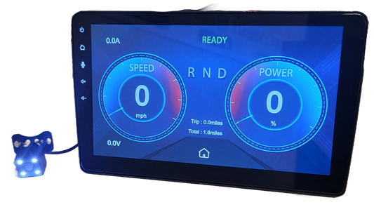 Navitas 10" Vehicle Display – Smart Touchscreen for Your Golf Cart